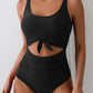 🔥🌟Last Day Promotion 60%🩱Women's Ruched Tie-Knot Tummy Control One-Piece Swimsuit