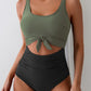 🔥🌟Last Day Promotion 60%🩱Women's Ruched Tie-Knot Tummy Control One-Piece Swimsuit