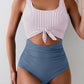 🔥🌟Last Day Promotion 60%🩱Women's Ruched Tie-Knot Tummy Control One-Piece Swimsuit
