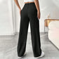🏆 Last Day Special Price £18.99!!!💝New Style✨Women's High Waisted Straight Leg Work Trousers , Smart & Casual Look for Office and Beyond