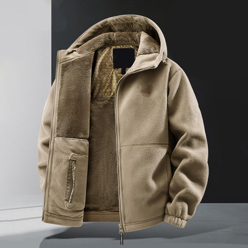 🔥LAST DAY PROMOTION - 74%OFF🔥Men's Hooded Casual Warm Jacket with Zipper-5