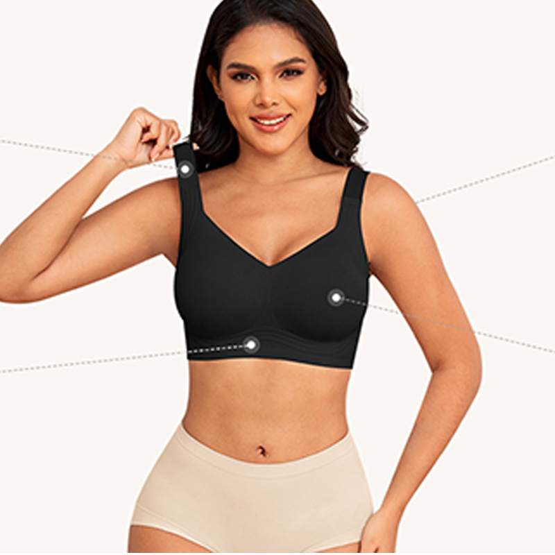 🎁Christmas 50% OFF✨🔥 Women's Seamless Full Coverage Wireless Bra👩-7