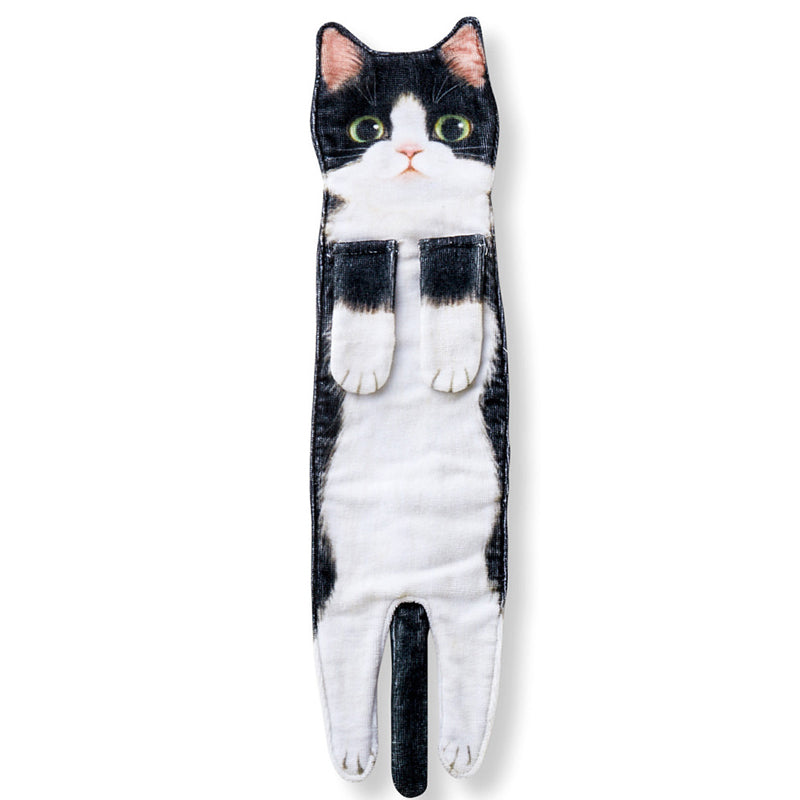 🎁Last Day Promotion 50% OFF✨😺Cute Cat Hand Towel🐾-14