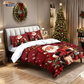 ⏳Limited-time 50% off⏰Festive Christmas 3-Piece Duvet Cover Set🛏️❤️-4