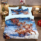 ⏳Limited-time 50% off⏰Festive Christmas 3-Piece Duvet Cover Set🛏️❤️-6