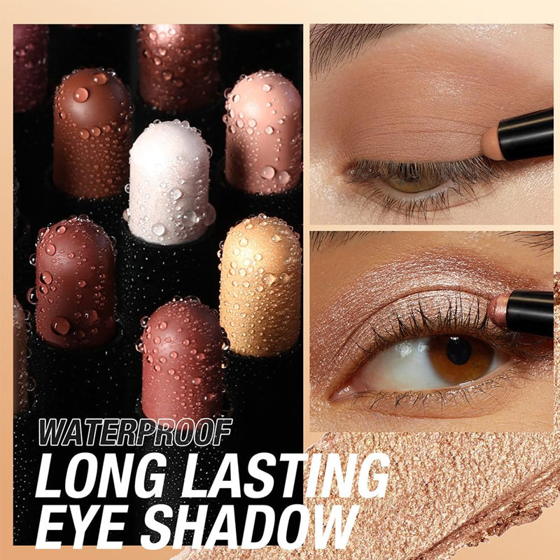 🎅Christmas Gift idea ￡9.99!! 🎁✨8 Colors Glitter Eyeshadow Stick-4