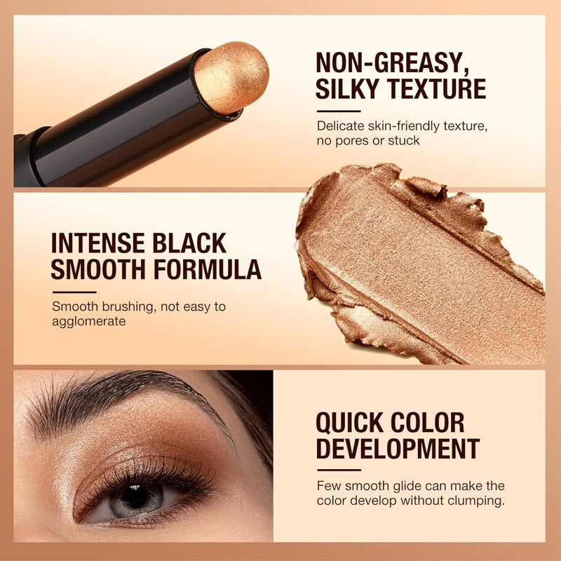 🎅Christmas Gift idea ￡9.99!! 🎁✨8 Colors Glitter Eyeshadow Stick-5