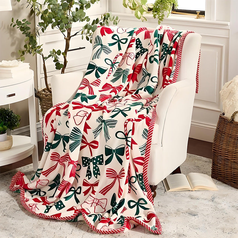 ⏳Limited-time 50% off⏰🎅Christmas Fluffy Cozy Throw Blanket-9