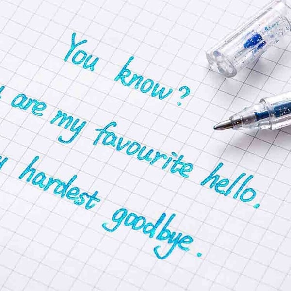 🎄Early Christmas 🎉BUY 3 GET 20% OFF🎉🎁 Glitter Gel Pen Set-4