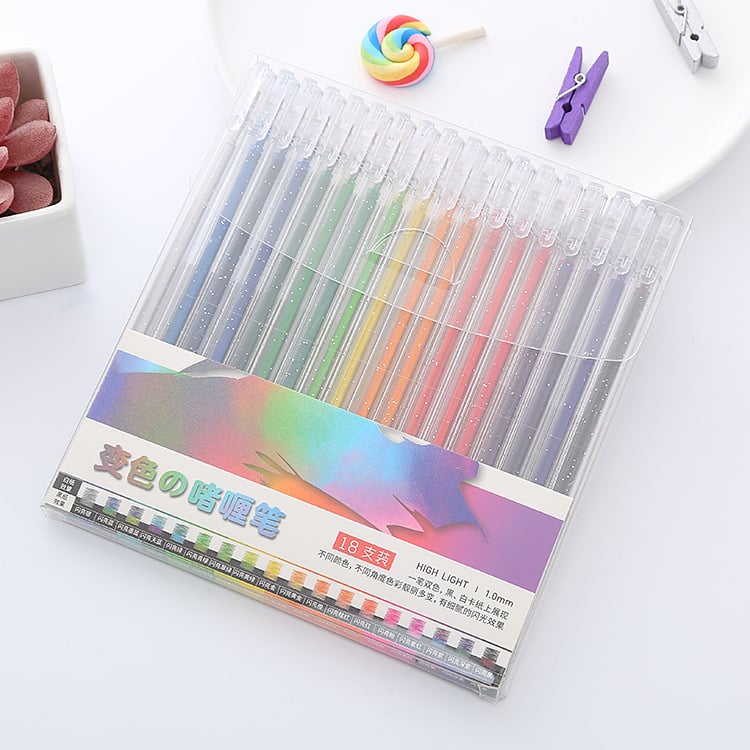 🎄Early Christmas 🎉BUY 3 GET 20% OFF🎉🎁 Glitter Gel Pen Set-9