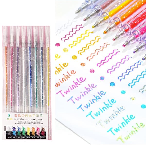 🎄Early Christmas 🎉BUY 3 GET 20% OFF🎉🎁 Glitter Gel Pen Set-10