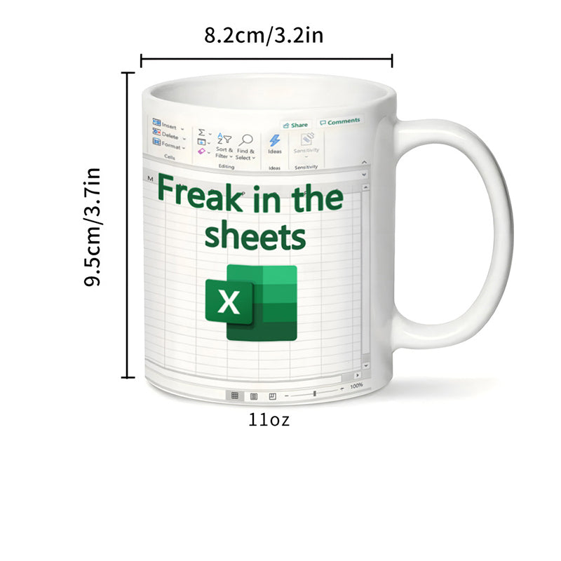 🔥HOT SALE 50% OFF🏠Humorous Excel Spreadsheet Mug-8