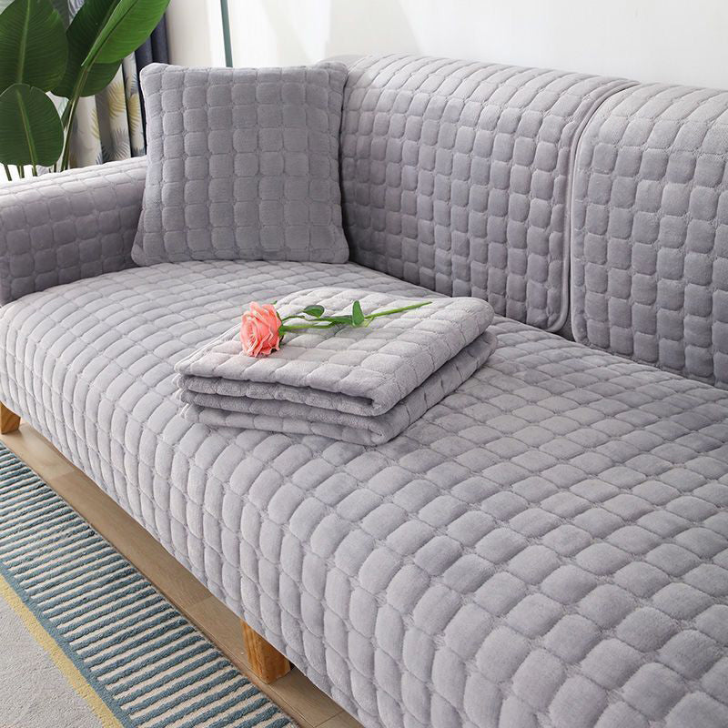 ⏳Black Friday Limited-time 50% off⏰Winter Non-Slip Thick Plush Sofa Cover🛋️-2