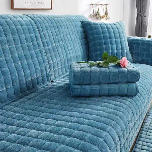 ⏳Black Friday Limited-time 50% off⏰Winter Non-Slip Thick Plush Sofa Cover🛋️
