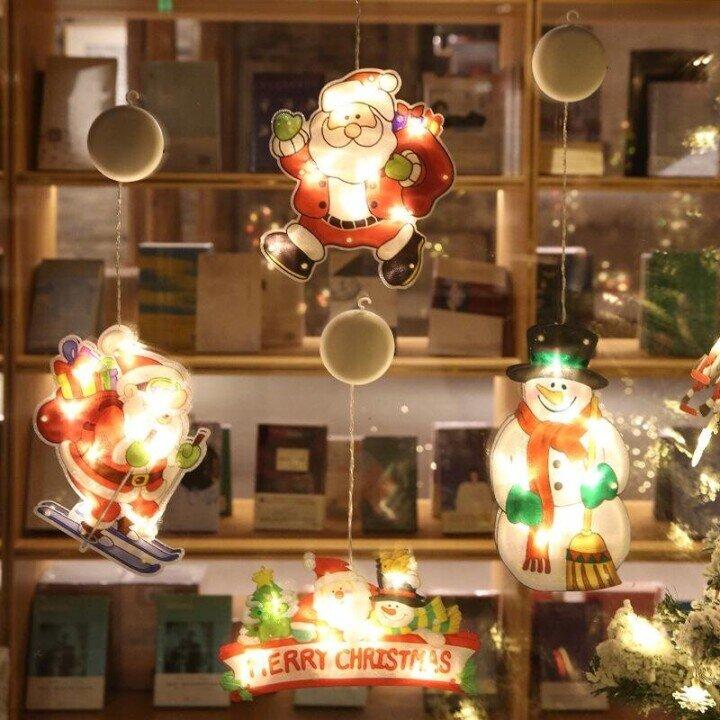 🎅Early Christmas Sale🎄Christmas Window Hanging Lights-2