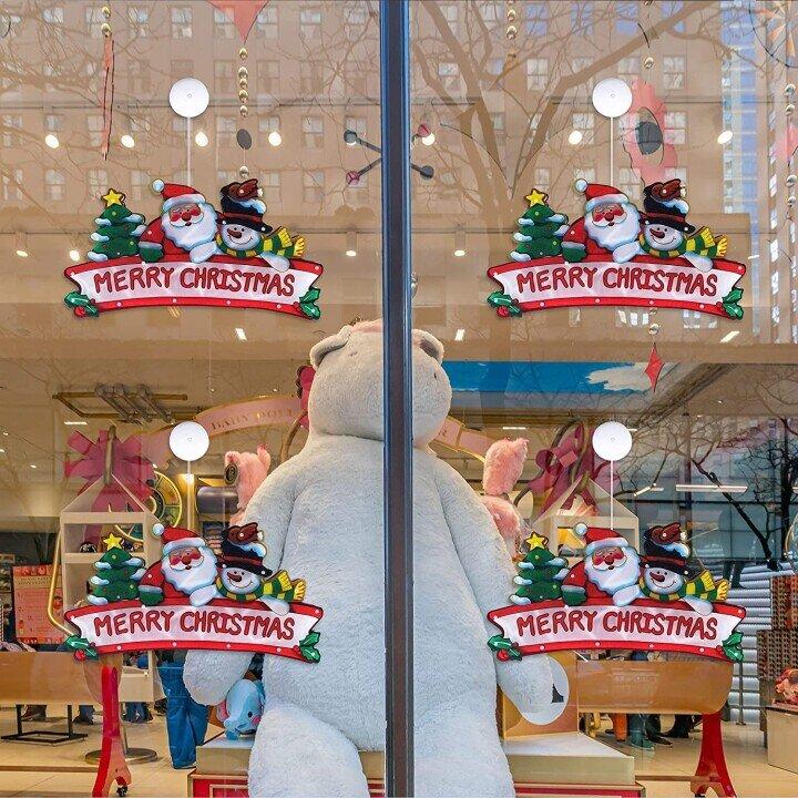 🎅Early Christmas Sale🎄Christmas Window Hanging Lights-3