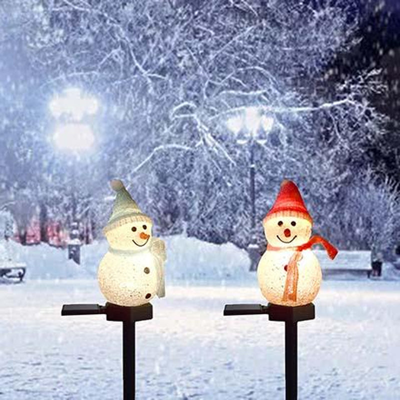 💝Black Friday Sale 50% OFF!!⚡LED Christmas Snowman Yard Decoration-1