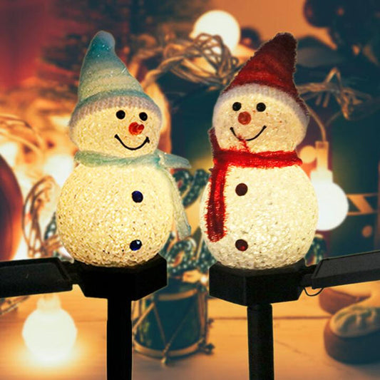 💝Black Friday Sale 50% OFF!!⚡LED Christmas Snowman Yard Decoration
