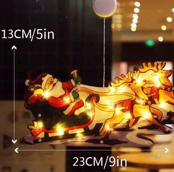 🎄Christmas Window Hanging Lights-8