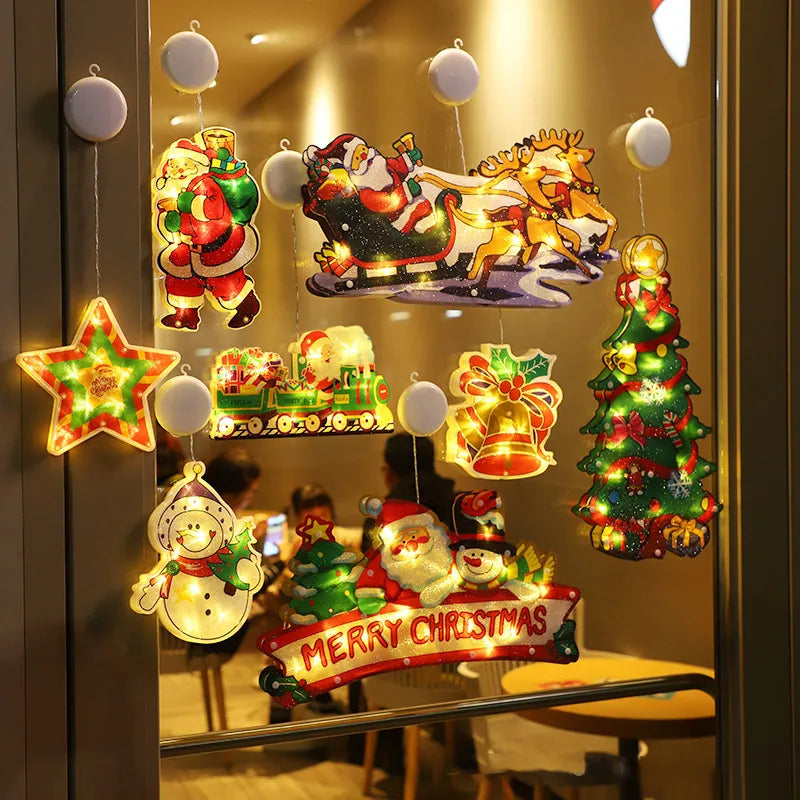 🎄Christmas Window Hanging Lights-25