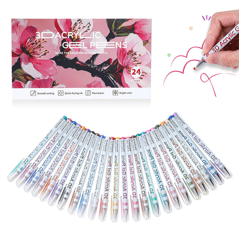 🎅Christmas Gift idea 50%OFF!!! -🎁Multi-Color Gel Pen Set-9