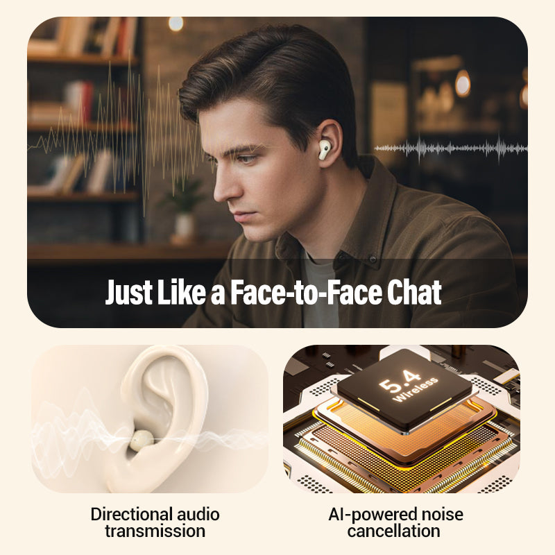 🔥LAST DAY SALE - 49% OFF🎁Dual-Pair Wireless Bluetooth Headset with LED Charging Case-3