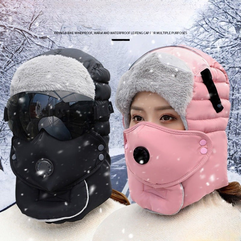 📢💥BLACK FRIDAY SPECIAL PRICE ￡15.99💖Thermal Hat with Detachable Breathing-Valve Mask