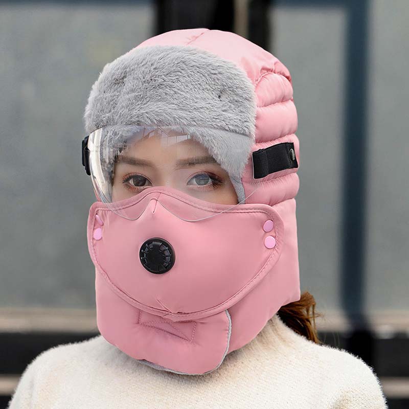 📢💥BLACK FRIDAY SPECIAL PRICE ￡15.99💖Thermal Hat with Detachable Breathing-Valve Mask-10