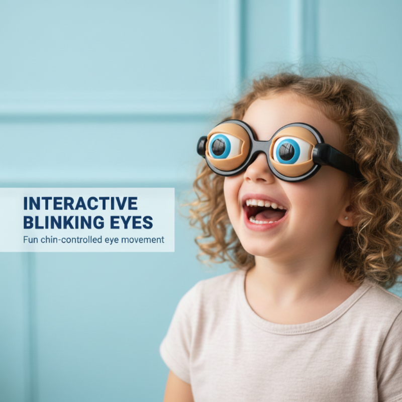 🔥CHRISTMAS SALE 50% OFF!!🏆Flash Sale💥Funny Glasses with Winking Eye Mechanism🥸-3