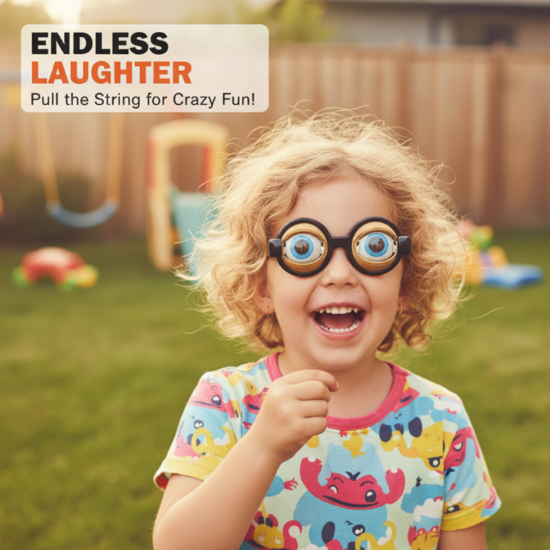 🔥CHRISTMAS SALE 50% OFF!!🏆Flash Sale💥Funny Glasses with Winking Eye Mechanism🥸-5