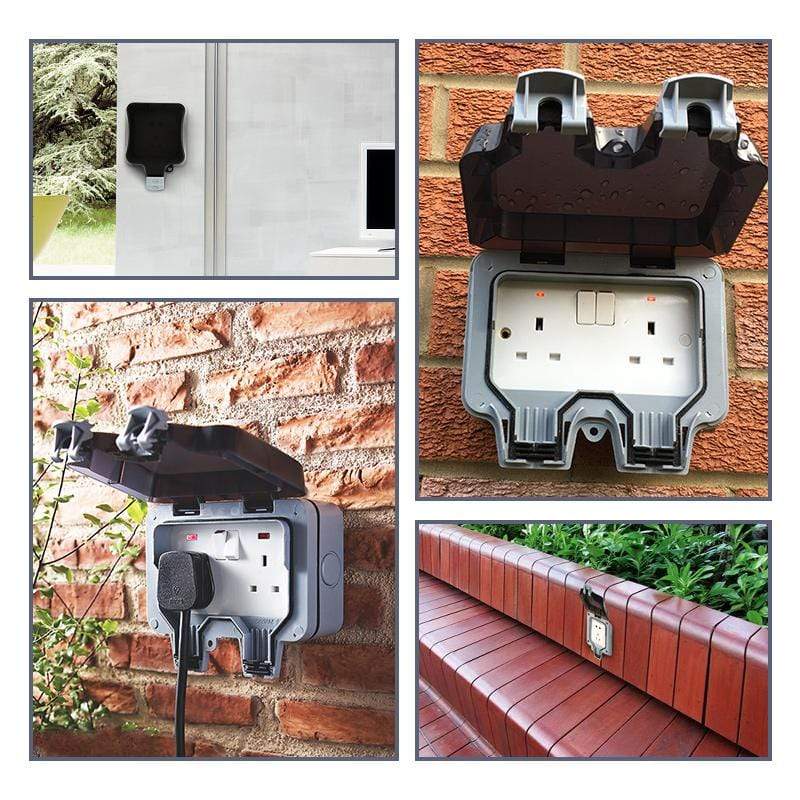 ⏳LAST DAY SALE 50% OFF!🔥Outdoor Waterproof Receptacle Outlet-6