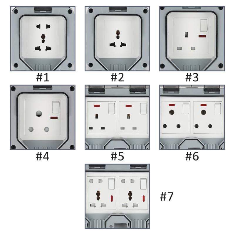 ⏳LAST DAY SALE 50% OFF!🔥Outdoor Waterproof Receptacle Outlet-8
