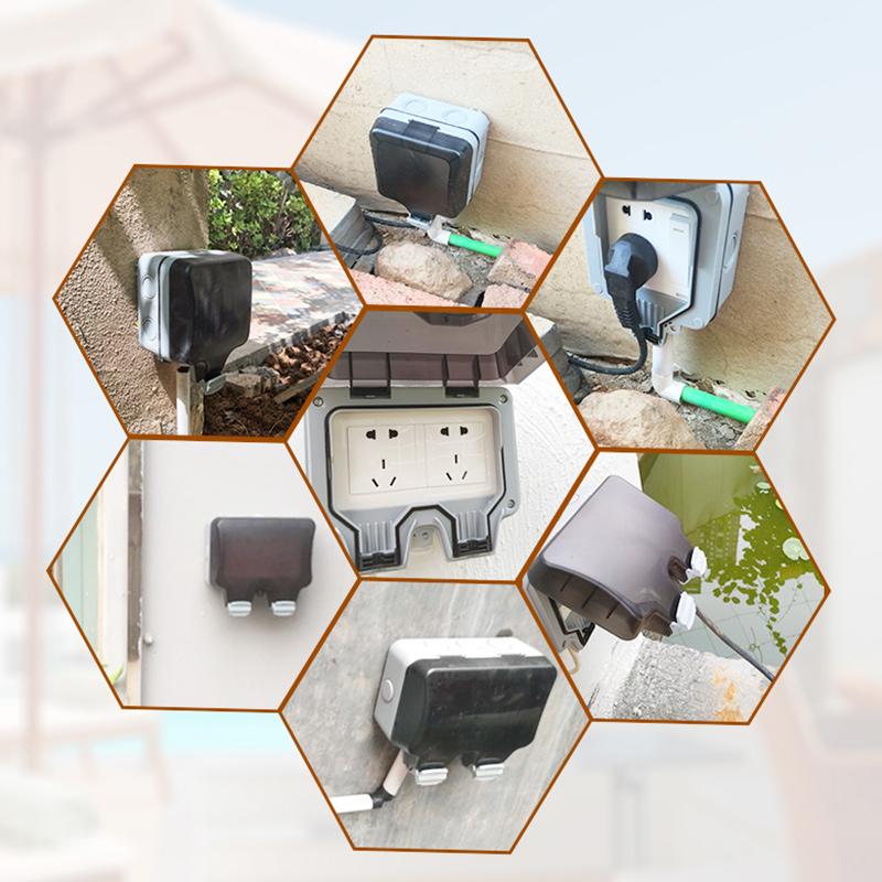 ⏳LAST DAY SALE 50% OFF!🔥Outdoor Waterproof Receptacle Outlet-7