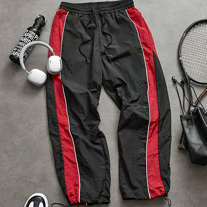 🔥HOT SALE 49% OFF🔥Men's Quick-Dry Athletic Track Pants with Side Stripes