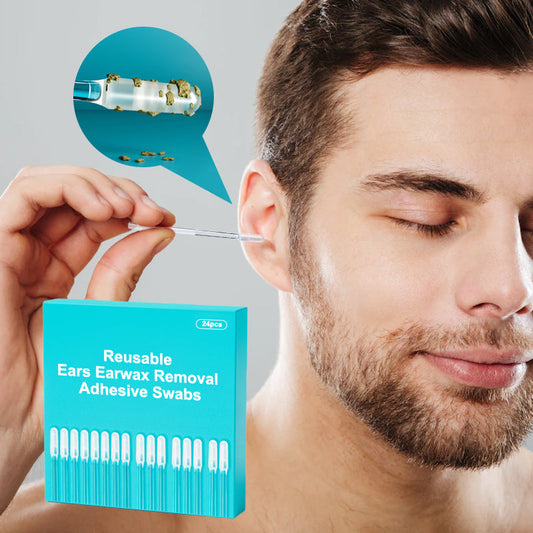 🔥Last Day Promotion 50% OFF🌞Reusable Earwax Removal Adhesive Swabs