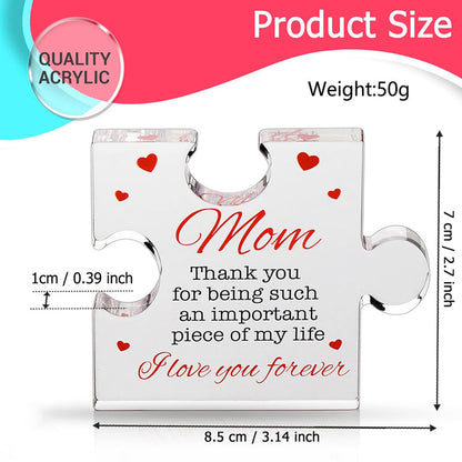 💕Mother's Day Special Sale-￡11.99!!💐Crystal Clear Acrylic Thank You Gift for Loved Ones