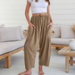 🌸LAST DAY SPECIAL PRICE: ￡13.99!!🌸Women's Solid Color Wide Leg Pants
