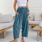 🌸LAST DAY SPECIAL PRICE: ￡13.99!!🌸Women's Solid Color Wide Leg Pants