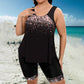 🎉LAST DAY SALE 50% OFF!!👍Women's Plus Size Tankini Swimsuit Set